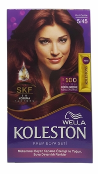 P-Koleston Kızıl Cazibe Saç Boyası No:5.45 Koleston, Koleston Kit, Koleston Set, Saç Boyası, koleston saç boyası satın al, koleston saç boyası fiyatı, toptan saç boyası fiyatları, saç nasıl boyanır, saç boyası zararlı mı, koleston kızıl cazibe