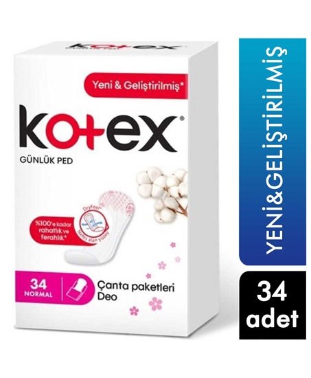 Picture of KOTEX ANYDAYS NORMAL 34 LU (34*15)