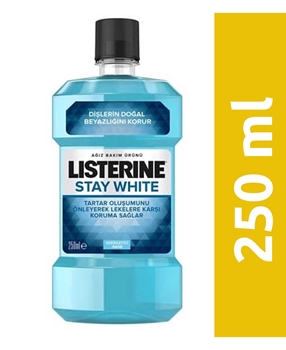 Listerine Ağız Bakım Suyu 250 ml Stay White listerine, gargara, ağız suyu, ağız bakım suyu, ağız çalkalama suyu, ağız temizliği, ağız bakımı, garagara faydaları, ağız çalkalama suyu satın al, gargara satın al, toptan listerine ağız bakım suyu, toptan listerine gargara