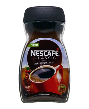 Nescafe Classic 100 gr Kavanoz Çözünebilir Kahve nescafe, neskafe, kahve, toz kahve, çözünebilir kahve, nescafe classic, neskafe klasik