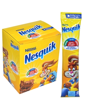 Nesquik İçecek Tozu  14,3 gr X 32'li Paket Çikolatalı nesquik, çikolatalı süt, kakaolu süt, süt kakaosu, toz nesquik, nesquik satın al, nesquik fiyatları