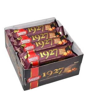 P-Nestle 1927 Bitter Çikolatalı Gofret 30,5 gr X 12'li Kutu nestle, gofret, çikolatalı gofret, bitter çikolatalı gofret, fındıklı gofret, bitter çikolata, çikolata, nestle 1927 gofret satın al, nestle 1927 gofret fiyat