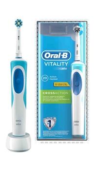 Oral-B Vitality Cross Action Pilli Diş Fırçası Picture of Oral-B Vitality Cross Action Pilli Diş Fırçası