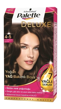 P-Palette Deluxe Altın Parıltılı Mocha 4-5 Tüp Krem Saç Boyası 50 ml Picture of P-Palette Deluxe Altın Parıltılı Mocha 4-5 Tüp Krem Saç Boyası 50 ml