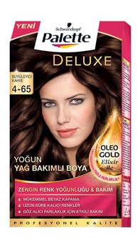 P-Palette Deluxe Büyüleyici Kahve Oleo Gold 4-65 Tüp Krem Saç Boyası 50 ml Picture of P-Palette Deluxe Büyüleyici Kahve Oleo Gold 4-65 Tüp Krem Saç Boyası 50 ml