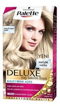 P-Palette Deluxe Küllü Açık Sarı 10-1 Tüp Krem Saç Boyası 50 ml Picture of P-Palette Deluxe Küllü Açık Sarı 10-1 Tüp Krem Saç Boyası 50 ml