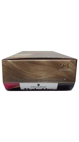 Picture of P-Palette Deluxe Küllü Sarı 9-1 Tüp Krem Saç Boyası 50 ml