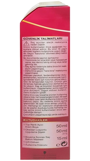 Picture of P-Palette Deluxe Platin Sarısı Oleo Gold 10-2 Tüp Krem Saç Boyası 50 ml