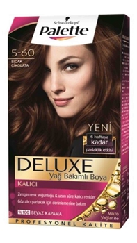 P-Palette Deluxe Sıcak Çikolata 5-60 Tüp Krem Saç Boyası 50 ml Picture of P-Palette Deluxe Sıcak Çikolata 5-60 Tüp Krem Saç Boyası 50 ml