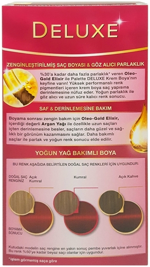 Picture of P-Palette Deluxe Sonbahar Kızılı Oleo Gold 6-888 Tüp Krem Saç Boyası 50 ml