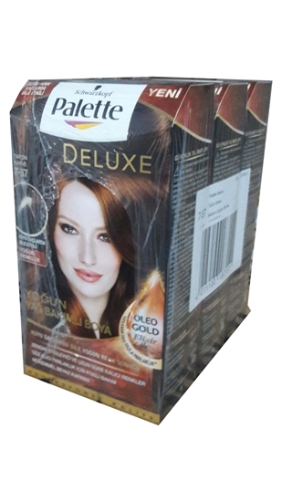 Picture of P-Palette Deluxe Tarçın Kahve 7-57 Tüp Krem Saç Boyası 50 ml