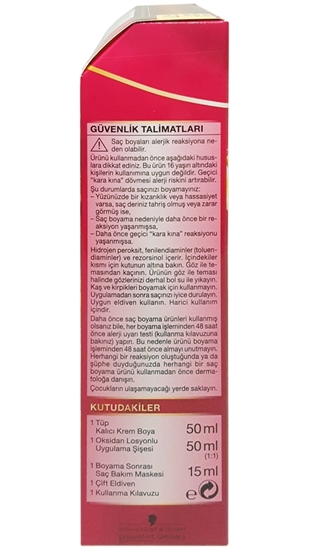 Picture of P-Palette Deluxe Yoğun Parlak Bakır Oleo Gold 7-77 Tüp Krem Saç Boyası 50 ml