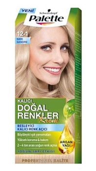 P-Palette Sarı Sandre 12-1 Tüp Krem Saç Boyası 50 ml Picture of P-Palette Sarı Sandre 12-1 Tüp Krem Saç Boyası 50 ml