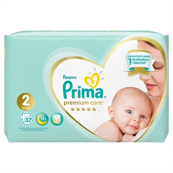 Prima Premium Care Baby Diapers Size 2 37 Pieces Picture of  Prima Premium Care Baby Diapers Size 2 37 Pieces