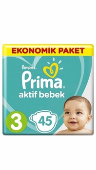 P-Prima Aktif Bebek Eko No:3 45'li Picture of P-Prima Aktif Bebek Eko No:3 45'li