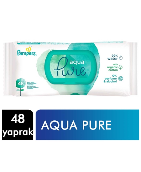 Picture of PRIMA PAMPERS ISLAK HAVLU 48Li TEKLİ AQUA PURE *14