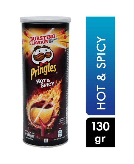 Picture of PRİNGLES HOT&SPICY 130GR