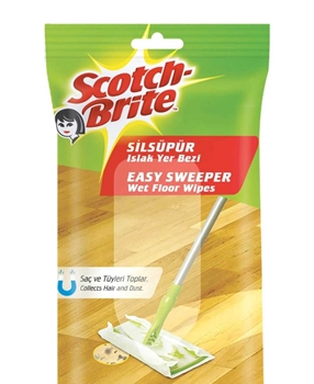 Scotch Brite Silsüpür Islak Yer Bezi 30'lu scotch brite, scotch brite yer bezi, scotch brite silsüpür