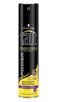 Taft Hair Spray 250 ml Power Express Mega No: 5 taft, jöle, saç jölesi, saç şekillendirici, saç spreyi, saç sıpreyi, taft saç spreyi satın al, taft saç spreyi fiyat, toptan saç spreyi satın al, kuaför alışveriş, toptan kuaför alışveriş