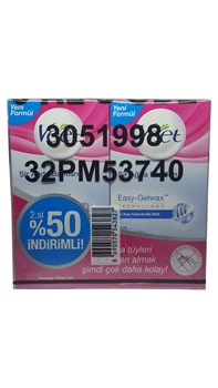 P-Veet Easy Gelwax Hassas Ciltler İçin 12'li Sir Ağda Bantları 2'li Avantajlı Paket ( 6 ADET 1+1 PAKET) Picture of P-Veet Easy Gelwax Hassas Ciltler İçin 12'li Sir Ağda Bantları 2'li Avantajlı Paket ( 6 ADET 1+1 PAKET)