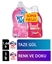 Picture of Vernel Softener  1440 ml Fresh Rosel + Perwoll Liquid Laundry Detergent Color&Texture - 1 lt 