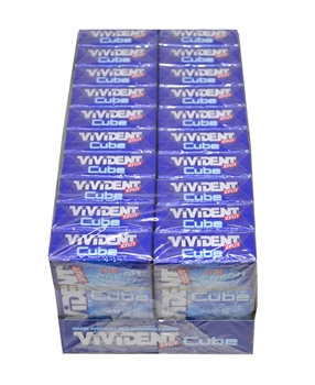 Vivident Sakız 21 gr X 20'li Paket Xylit Cube Nane Aromalı Şekersiz Vivident, Xylit, vivident cube, şekersiz sakız, naneli sakız, nane aromalı sakız, sakız, vivitent