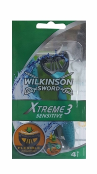 Wilkinson Xtreme 3 Sensıtıve 4 lü Picture of Wilkinson Xtreme 3 Sensıtıve 4 lü