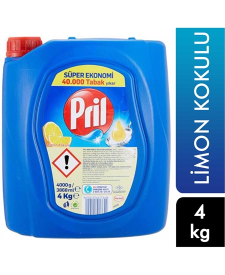 Picture of Pril Sıvı Bulaşık Deterjanı 4 Kg Limon