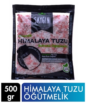Saygın Himalayan Salt 500 g Grinding Picture of Saygın Himalayan Salt 500 g Grinding
