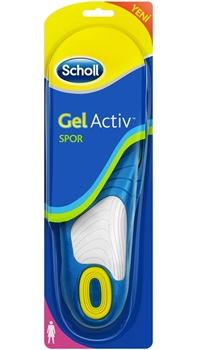 SCHOLL GEL ACTIV INSOLE SPORT (WOMEN) Scholl, GelActiv, Spor Ayakkabısı Tabanlığı, jel taban, ayakkabı tabanı, ortopedik ayakkabı tabanı, ortopedik taban, kadın ayakkabı tabanı, kadın Spor ayakkabısı tabanı, ayakkabı tabanı satın al, jel ayakkabı tabanı fiyatları