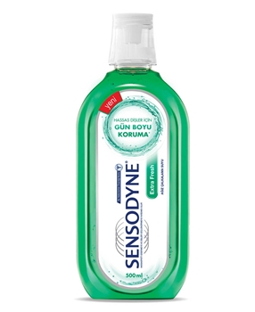 Sensodyne Ağız Çalkalama Suyu 500 ml Extra Fresh sensodyne, ağız çalkalama suyu, ağız bakım suyu, gargara, sensodyne ağız çalkalama suyu çeşitleri, gargara ürünleri, ağız bakım suları, ağız bakım ürünleri, ağız çalkalama suyu satın al, ağız bakım suyu fiyatları
