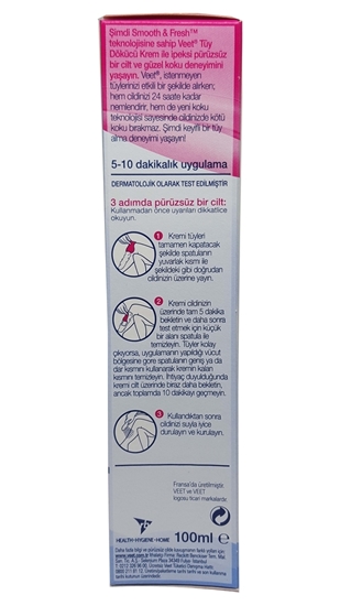 Picture of X-Veet Smooth Fresh Hassas Ciltler İçin Tüy Dökücü Krem 100 ml