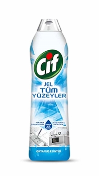 P-Cif Tüm Yüzeyler Jel Okyanus Esintisi 750 ml cif, cıf, jel, cif yüzey temizleyici, cif yer temizleyici, cif okyanus ferahlığı, cif banyo, cif mutfak