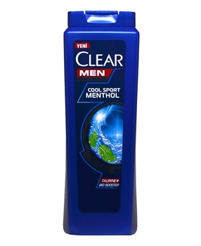 XClear Men Cool Sport Menthol 500 ml clear, clear men, clear şampuan, clear erkek şampuan, şampuan