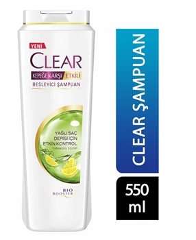 P-Clear Şampuan 550 ml Yağlı Saç Derisi İçin Etkin Kontrol Picture of P-Clear Şampuan 550 ml Yağlı Saç Derisi İçin Etkin Kontrol
