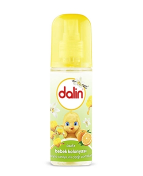 Dalin Bebek Kolonyası 150 ml Daisy dalin, bebek kolonyası, bebekler için kolonya, bebek kolonyası fiyatları, bebek kolonyası satın al, toptan bebek kolonyası