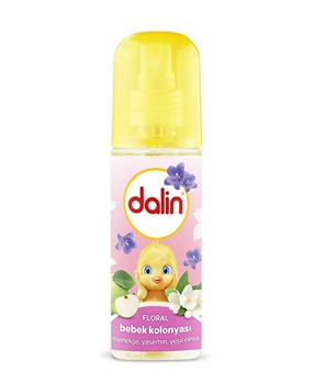 Dalin Bebek Kolonyası 150 ml Floral dalin, bebek kolonyası, bebekler için kolonya, bebek kolonyası fiyatları, bebek kolonyası satın al, toptan bebek kolonyası