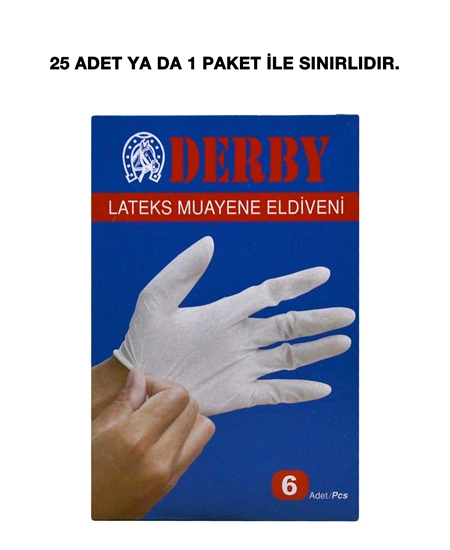 	derby, lateks eldiven, muayene eldiveni, hijyenik eldiven, antibakteriyel eldiven, lastik eldiven, pudralı eldiven, tek kullanımlık eldiven, cerrahi eldiven, beyaz lastik eldiven, beyaz lateks eldiven, eldiven fiyatları, corona eldiven, korona eldiven, virüs eldiven