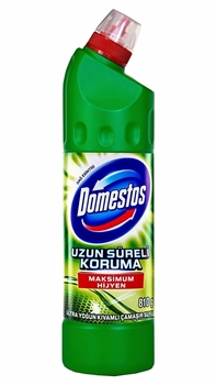 XDomestos Maksimum Hijyen Dağ Esintisi Yoğun Kıvamlı Çamaşır Suyu 810 gr domestos, çamaşır suyu, hijyen, camasır suyu