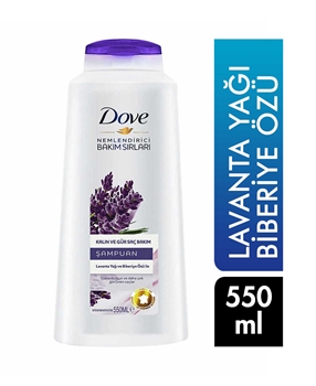 Dove Shampoo 550 ml Lavender and Rosemary Extract Picture of  Dove Shampoo 550 ml Lavender and Rosemary Extract