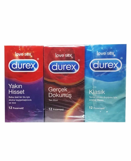 Picture of P-Durex Karma Paket Prezervatif Tüm Çeşitler 6'lı