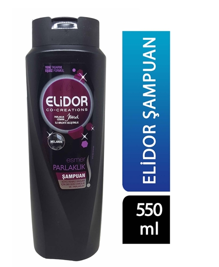 Picture of  Elidor Shampoo 550 ml Brown Shine