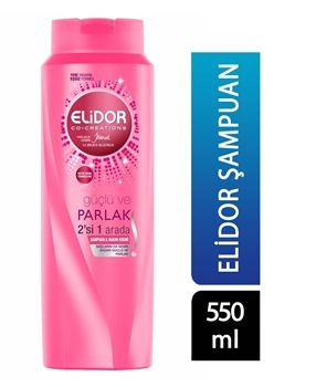Elidor Shampoo and Conditioner 550 ml Strong and Bright 2 in 1 Picture of  Elidor Shampoo and Conditioner 550 ml Strong and Bright 2 in 1