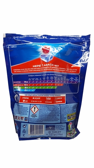 Picture of P-Finish Powerball All in One Tabs 45's