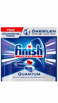 P-Finish Quantum Dishwasher Tabs 32's finish, finiş, bulaşık makinesi kapsülü, finish Quantum tablet, bulaşık makinesi tableti, finish 32li bulaşık makinesi tableti satın al, finish 32li bulaşık makinesi tableti fiyat