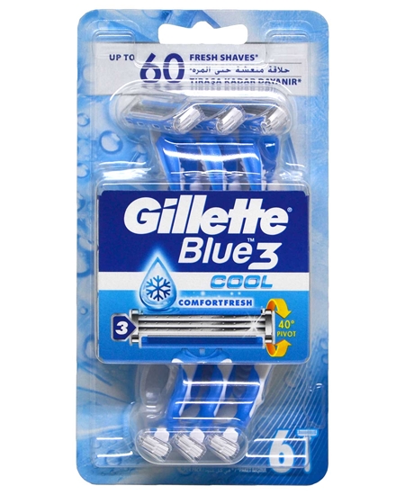 gillette, blue3, tıraş bıçağı, gillette tıraş bıçağı, gillette blue3 cool, gillette blue3 comfort, blue 3, gillette blue 3, jilet