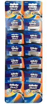 Gillette Blue III Razor Carded 10 Pack Picture of Gillette Blue III Razor Carded 10 Pack