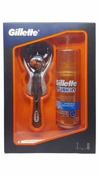 XGillette Fusion Proglide Flexball 1up Shaving Razor + Fusion 75 ml Gel Gift Picture of XGillette Fusion Proglide Flexball 1up Shaving Razor + Fusion 75 ml Gel Gift