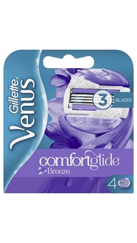 Gillette Venus Breeze Comfortglide Woman Refill Razor Blade 4 Pack gillette, venus, kadın tıraş bıçağı, ağda, epilasyon, kadın tıraş seti, gillette venus yedek tıraş bıçağı satın al, gillette venus yedek tıraş bıçağı fiyat