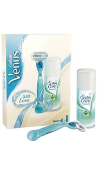 XGillette Venus Classic 1up Women Shaving Razor Satin Care Gel 75 ml Gift Picture of XGillette Venus Classic 1up Women Shaving Razor Satin Care Gel 75 ml Gift